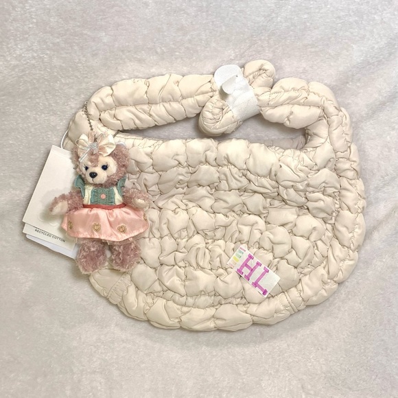 COS Mini Quilted Bag - Stone - Picture 1 of 5